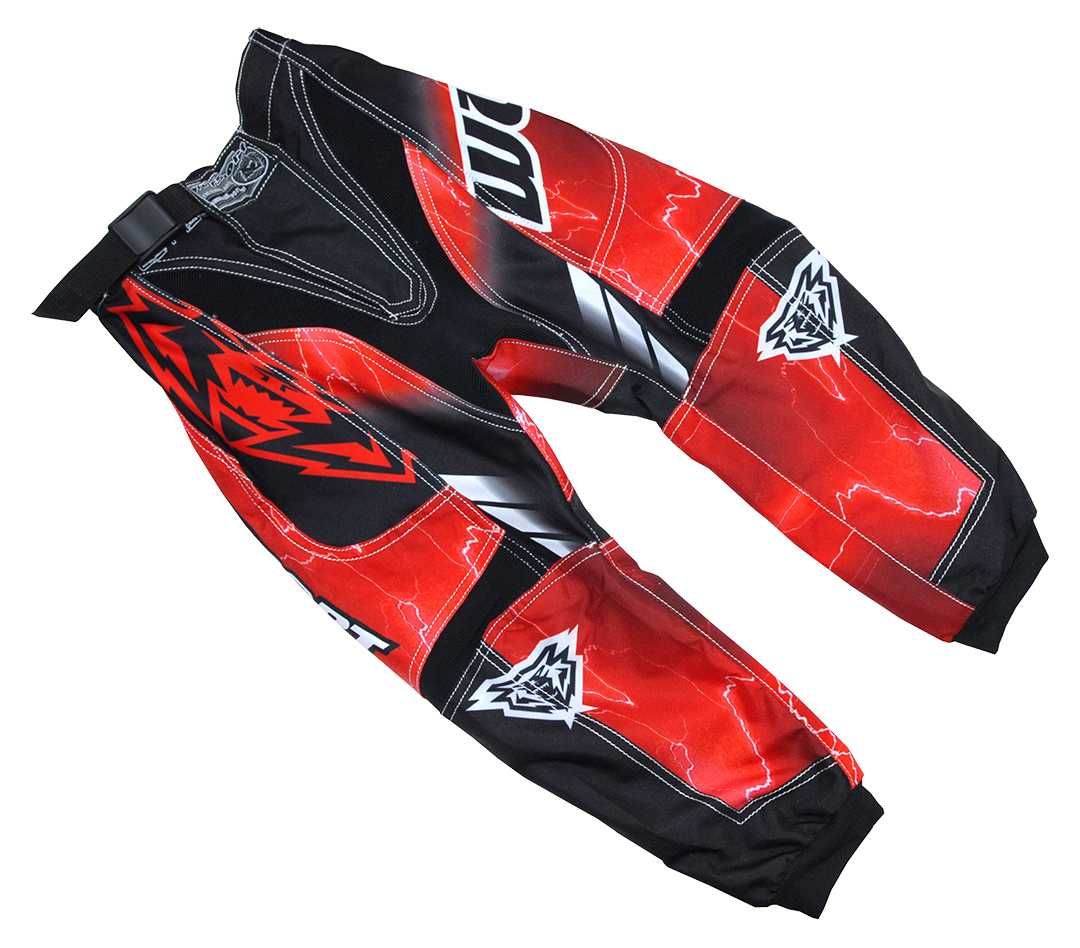 Pantaloni motocross atv copii Forte Wulfsport verde 22