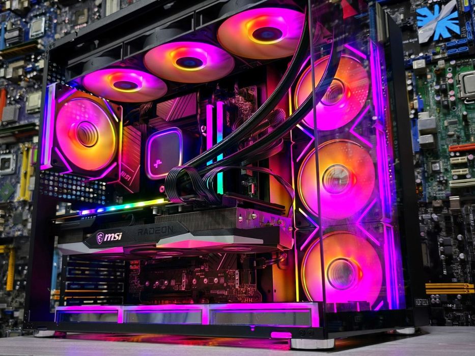 Компьютер i7 14700KF/DDR5 32 /RTX 4070/SSD 1T/BP 850w
