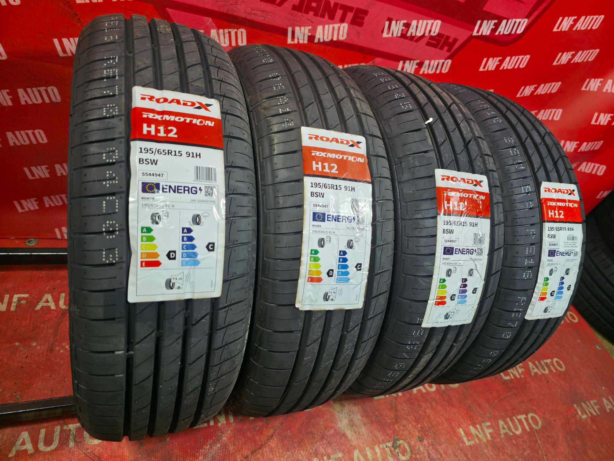 Anvelope de VARA - 195/65/15 - ROADX - NOI - DOT 4923 !