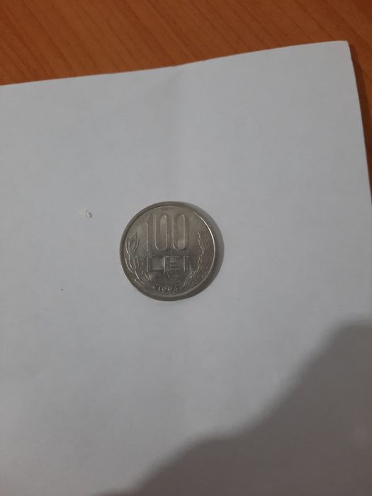 Monede 100 lei,50 lei,1leu,5bani
