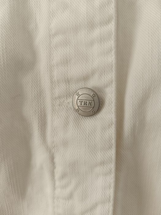 Дамско бяло дънково яке T-Jeans Terranova, размер М