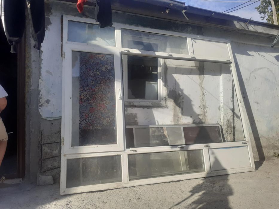 Ușă termopan mare