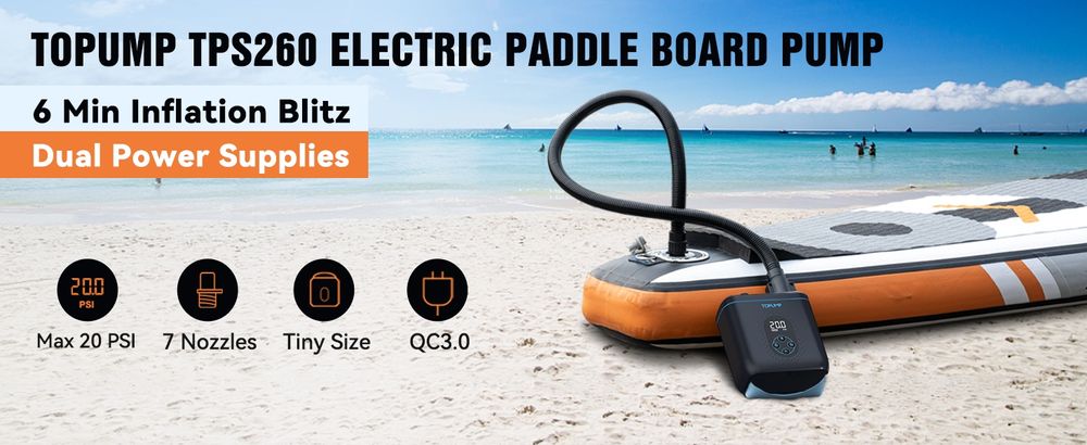 Електрическа помпа TOPUMP TPS260 за SUP