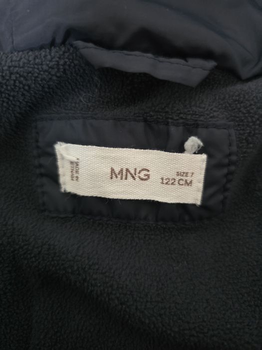 Дълго зимно яке за момиче Mango - размер 122