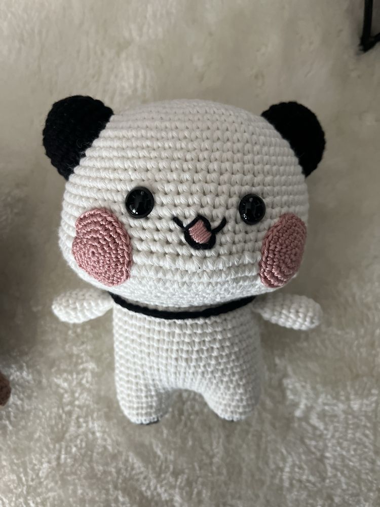 Ръчно плетени играчки БуБу и ДуДу