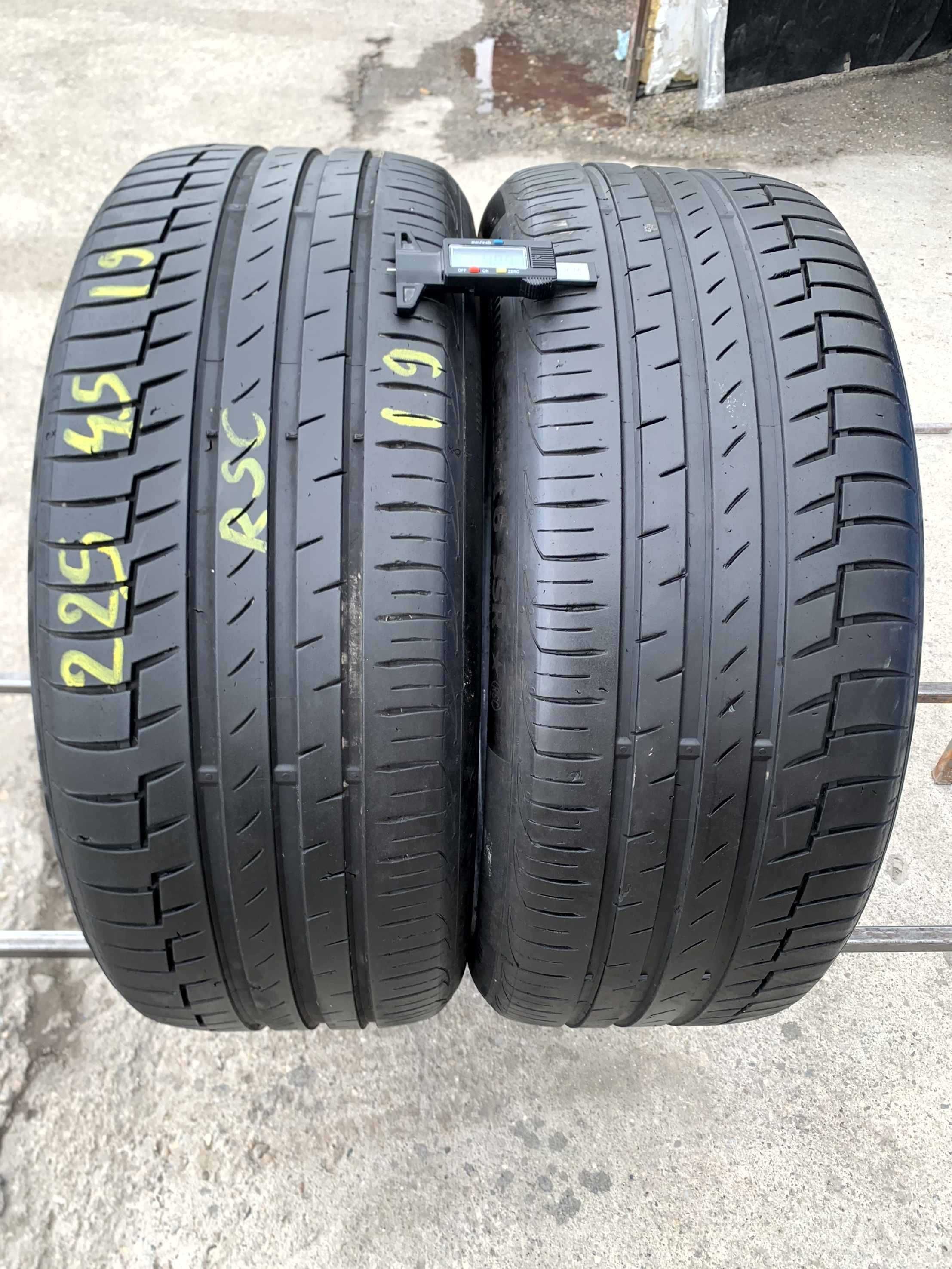 SET 2 Anvelope Vara 225/45 R19 CONTINENTAL PremiumContact 6  Runflat