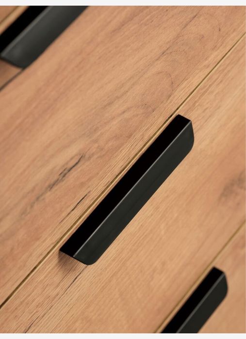 скрин Jenslev цвят дъб с 5 мекмеджета