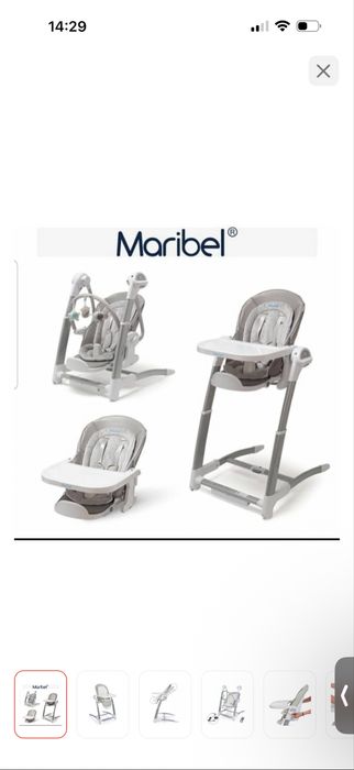 Стульчик трансформер Maribel SG116