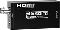 TLEOOSY 1080P SDI Към HDMI Конвертор, Поддържа 3G-SDI/HD-SDI/SD-SDI