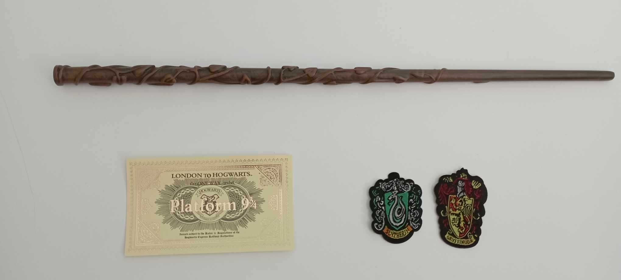 Магическа пръчка на Хармаяни + Билет + нашивки Hermione Хари Потър