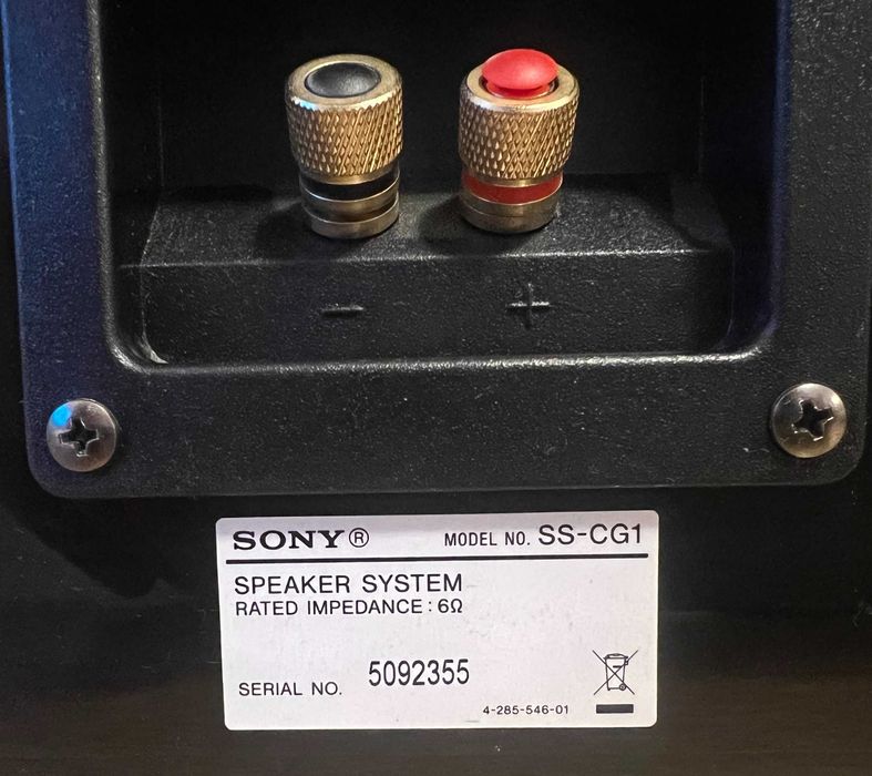 Hi Fi двулентови тонколони Sony SS-CG1 пасивни