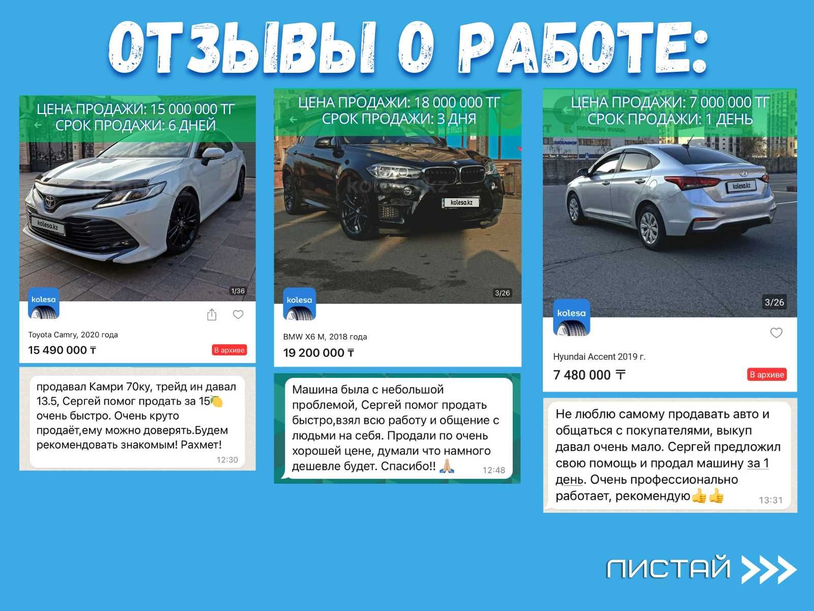 Помогу быстро продать автомобиль дороже чем выкуп авто и автосалоны