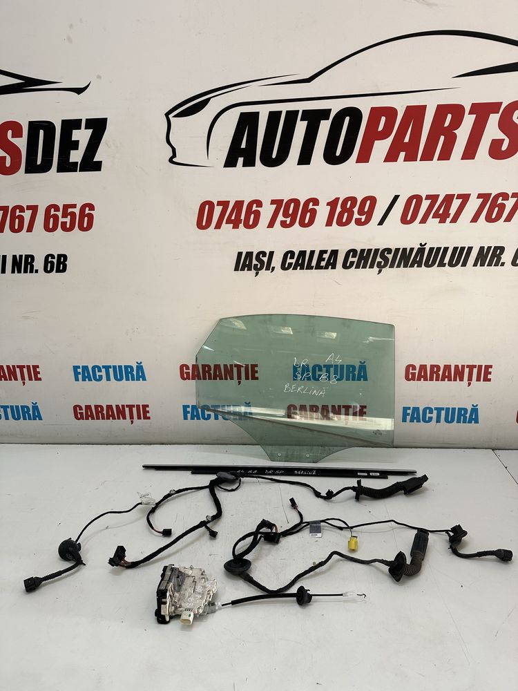 Geam instalatie electrica broasca portiera usa fata spate Audi A4 B8