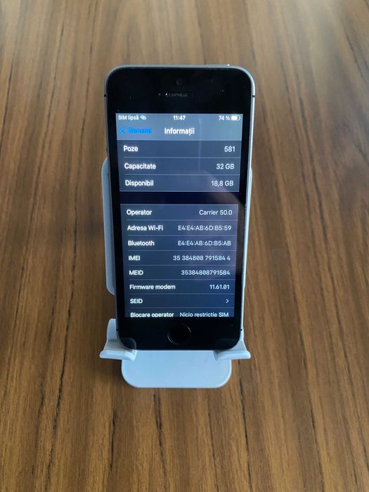 iPhone SE varianta 2016