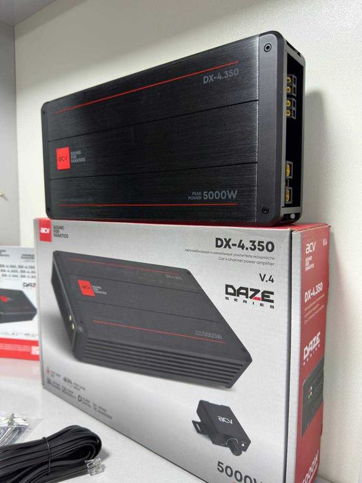 ACV DX-4.350 — 4-канальный | by усилитель | Рассрочка бор 6–24 oy