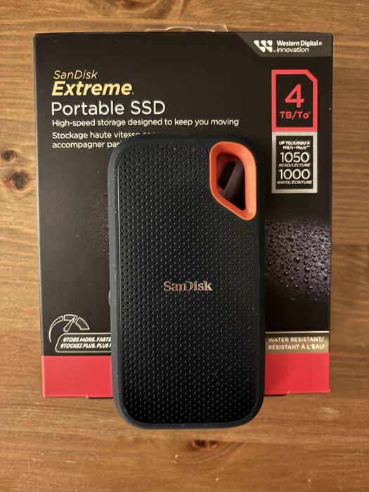 Sandisk Extreme 4TB SSD външно