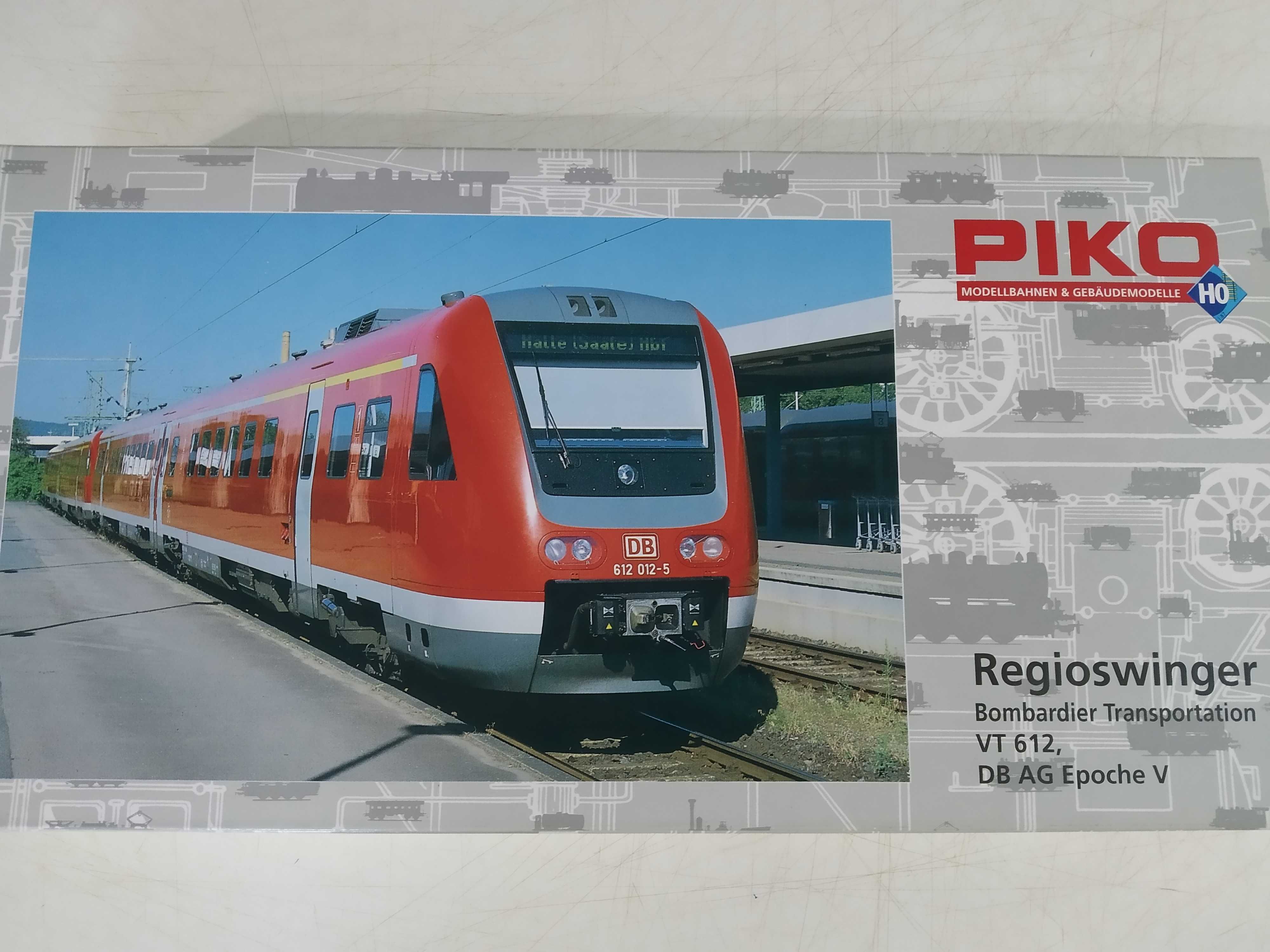Tren regional Piko(VT612 DB AG-Bombardier),HO, trenulete electrice