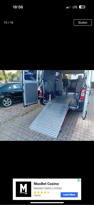 Renault Master/Movano Marfa/Rampa Handicap/Moto Impecabila