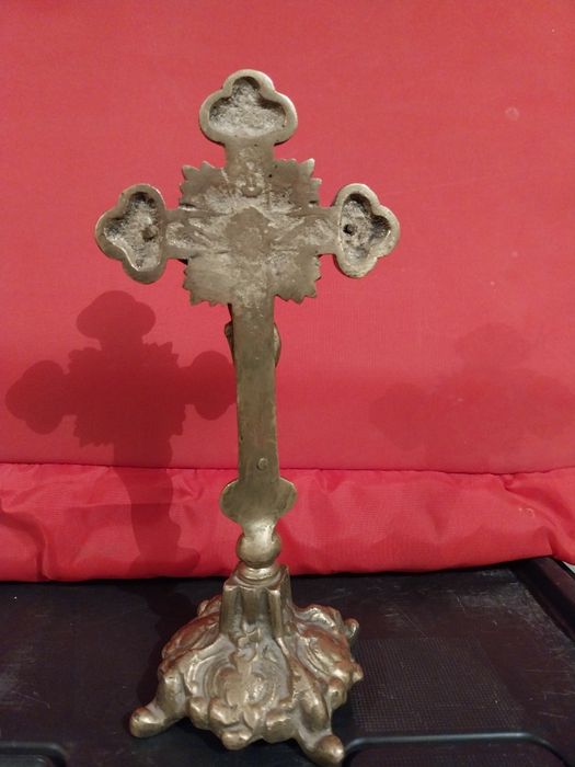 Crucifix, cruce veche,bronz