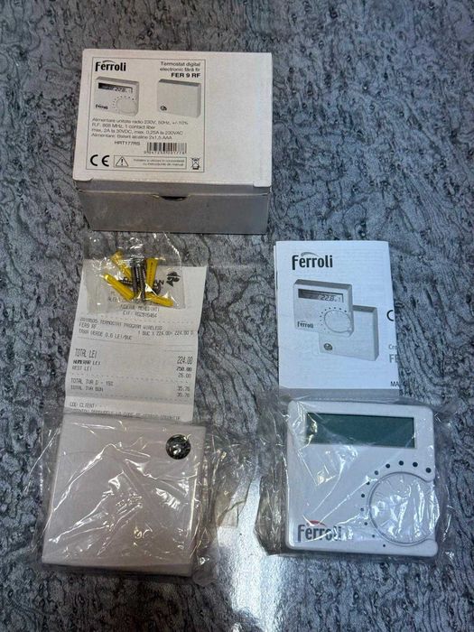 Termostat centrala Feroli FER 9 RF fara fir
