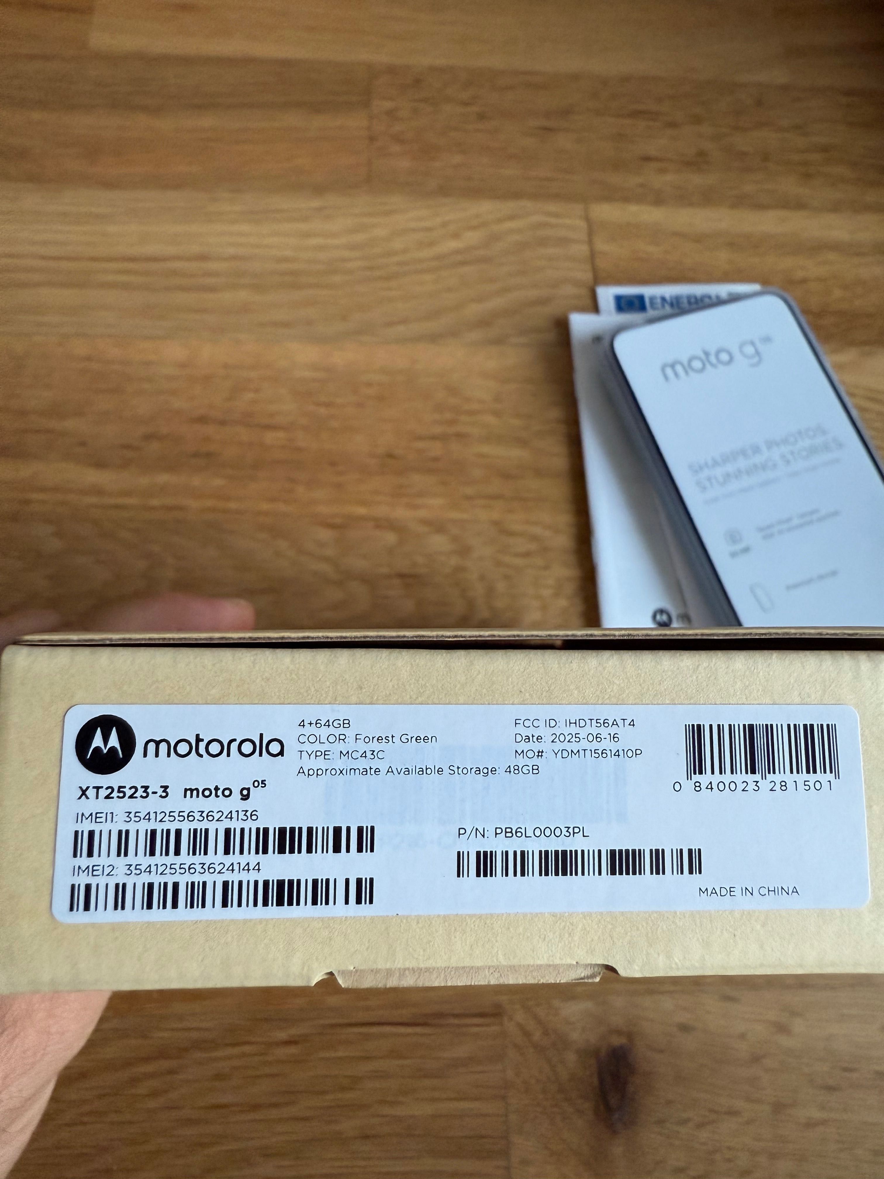Motorola G 05 4+64GB