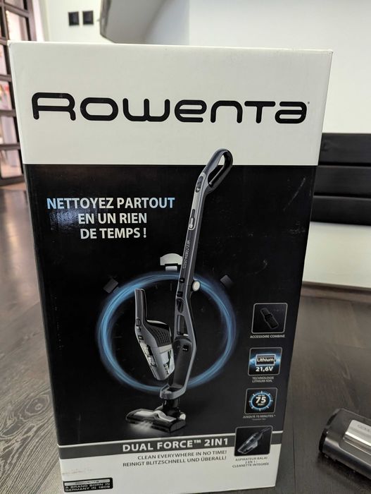 Вертикална Прахосмукачка 2 В 1 ROWENTA DUAL FORCE RH6735WH 18.00 V