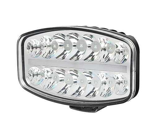 80W LED Лед Фар Халоген Неон ефект 12-24V E-Mark За DAF MAN Scania