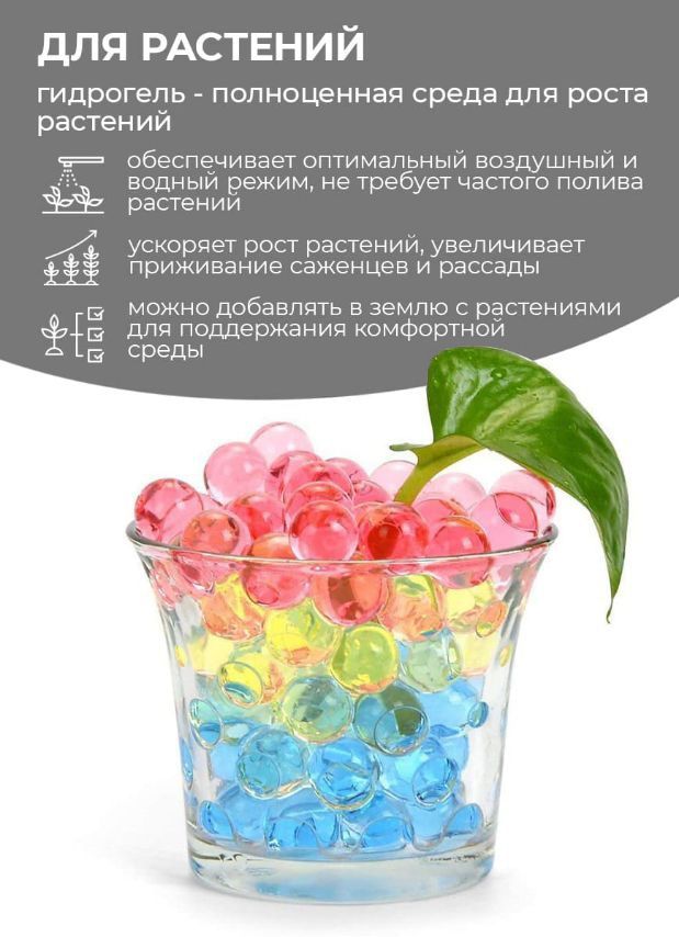 Орбизы гидрогелевые шарики
