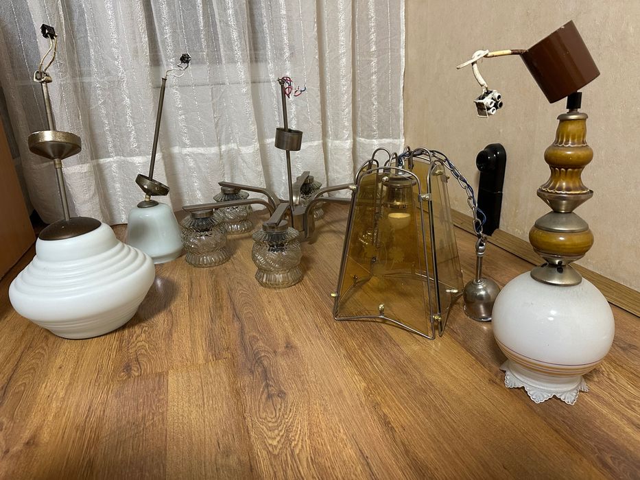 Винтидж полилеи / ретро осветителни тела – различни модели