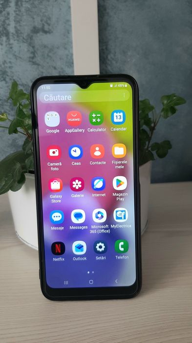 Telefon Samsung A03s - impecabil + folie nou +husa noua