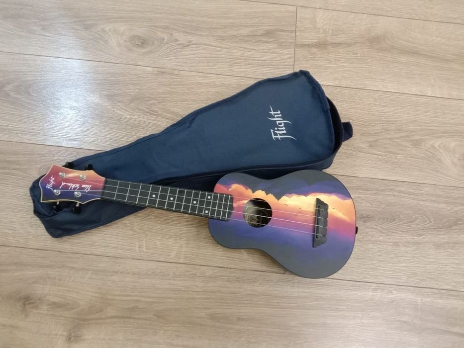 Укулеле-Сопрано Flight TUS EE Sunset