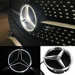 Emblema Logo Semn Led Iluminata Luminoasa  Mercedes A B C E CLA Class
