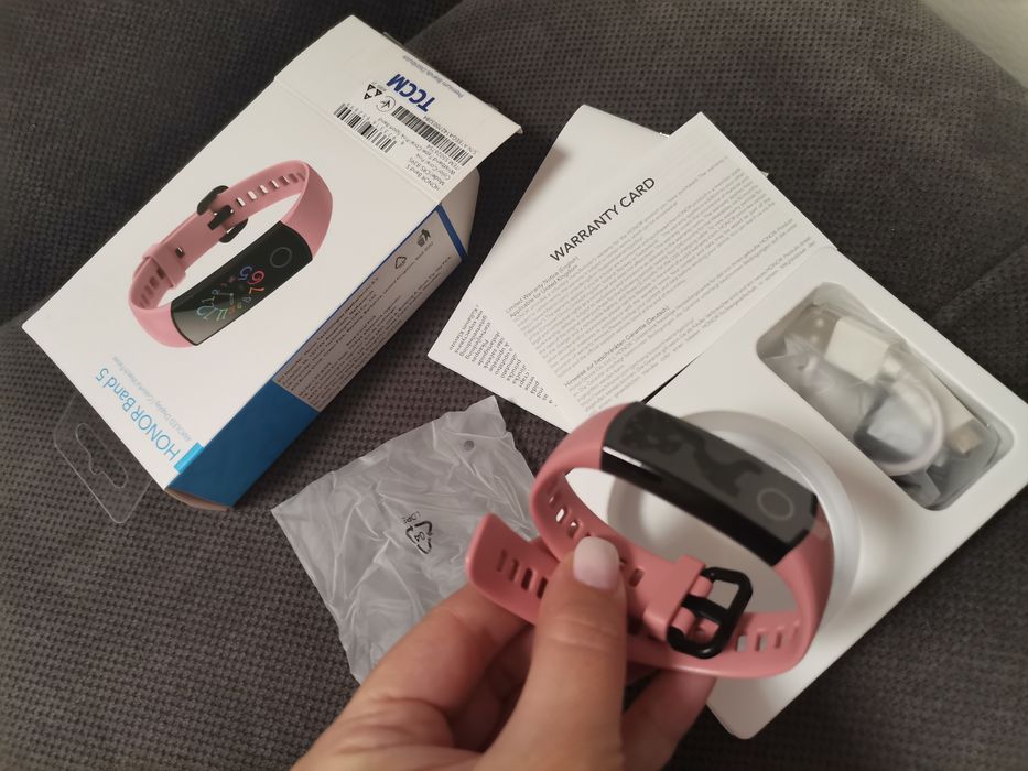 Фитнес гривна Honor Band 5, Coral Pink