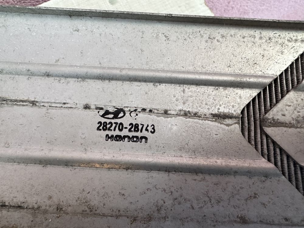 Radiator apa/clima/Intercooler Hyundai Tucson 2015/2020