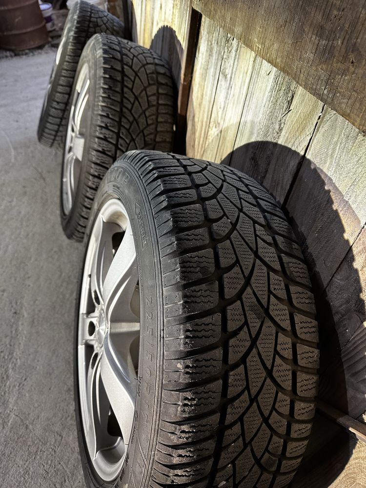 Jante Bmw R17 Anvelope iarna, 225.50.R17