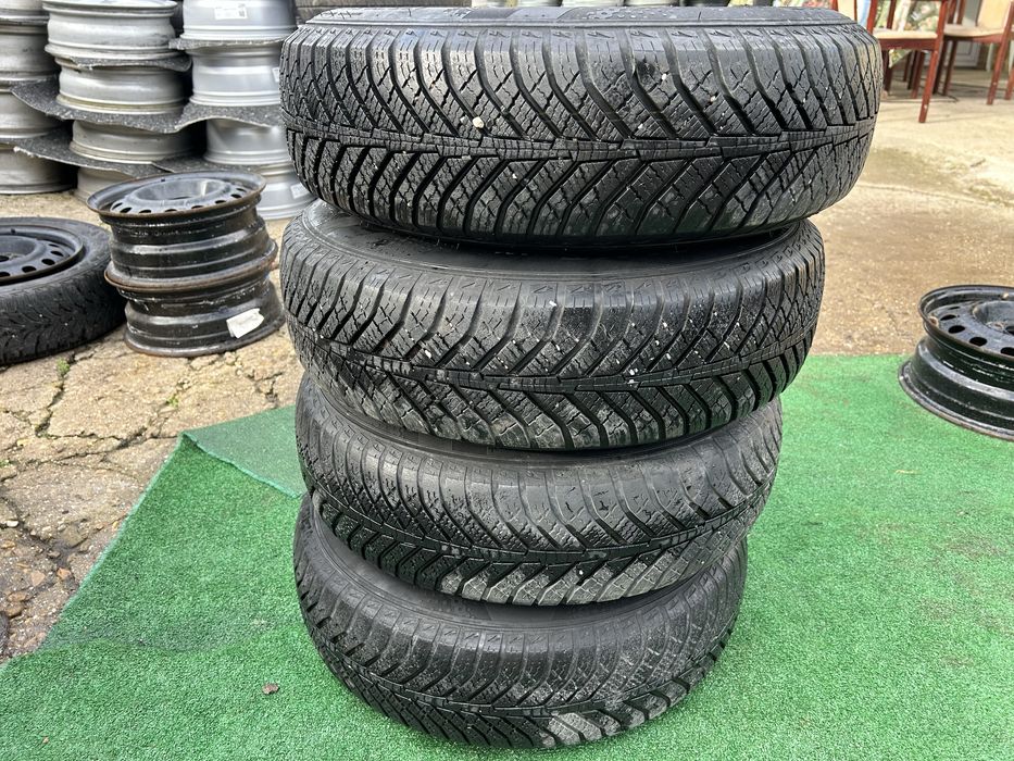 5х100 14 за vw polo golf 4 bora seat skoda железни джанти с зимни гуми