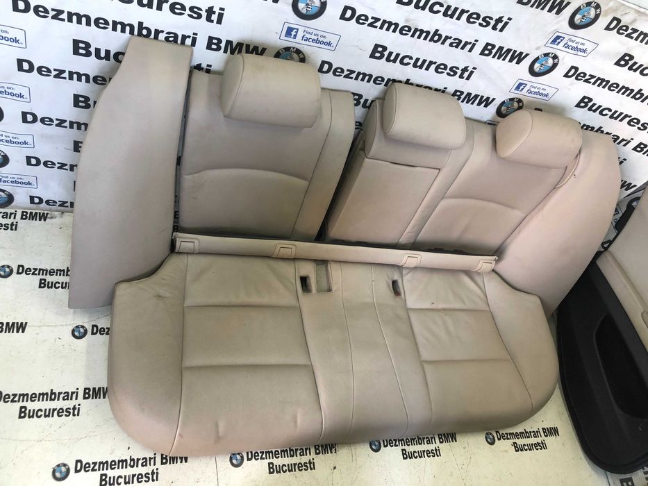 Scaune interior Recaro sport piele crem BMW F10