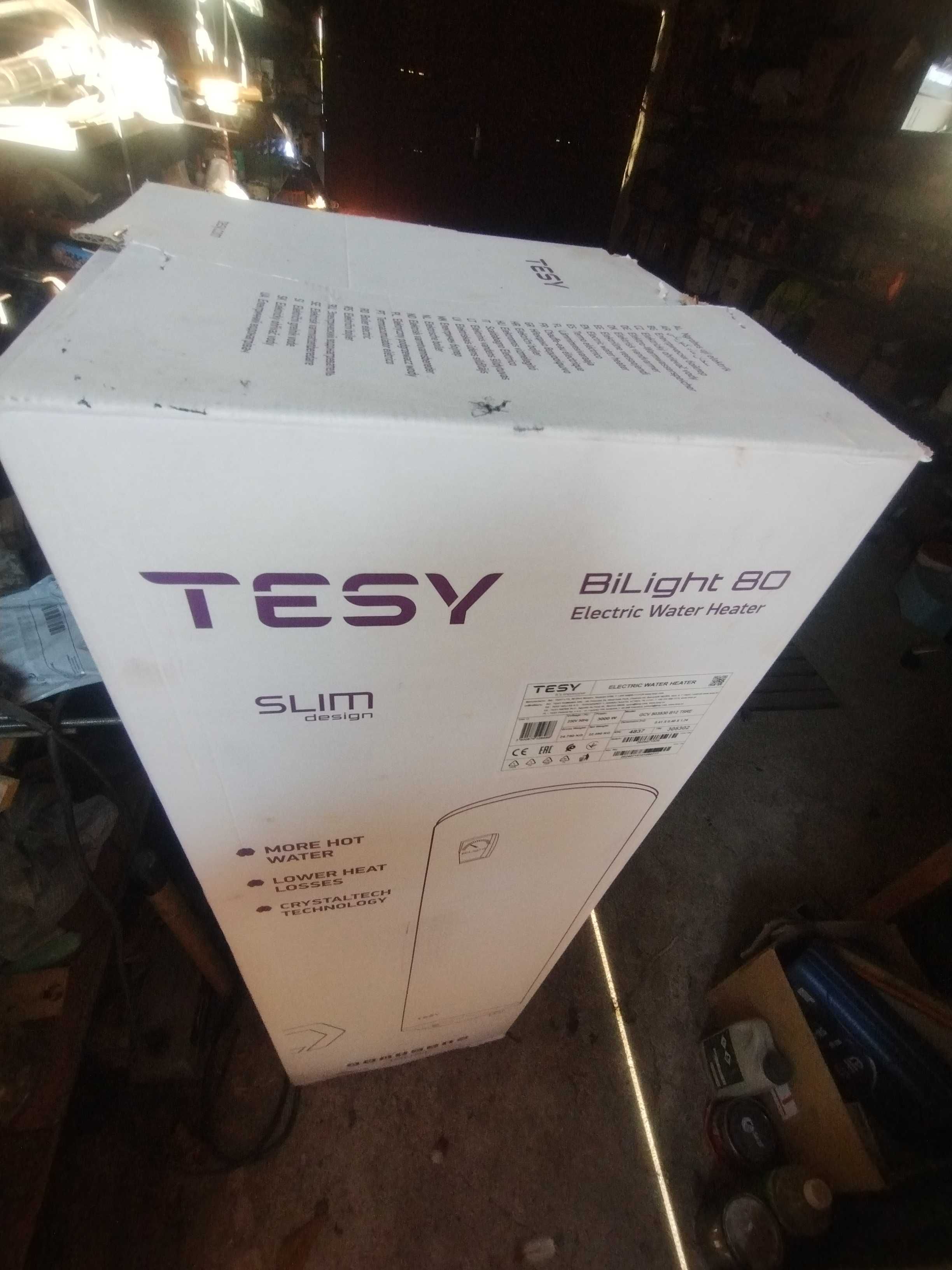 Бойлер TESY 80л.