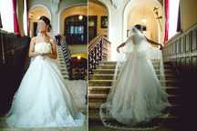 Rochie de mireasa Mori Lee Bridal 2674, Swarovski, Marime 36