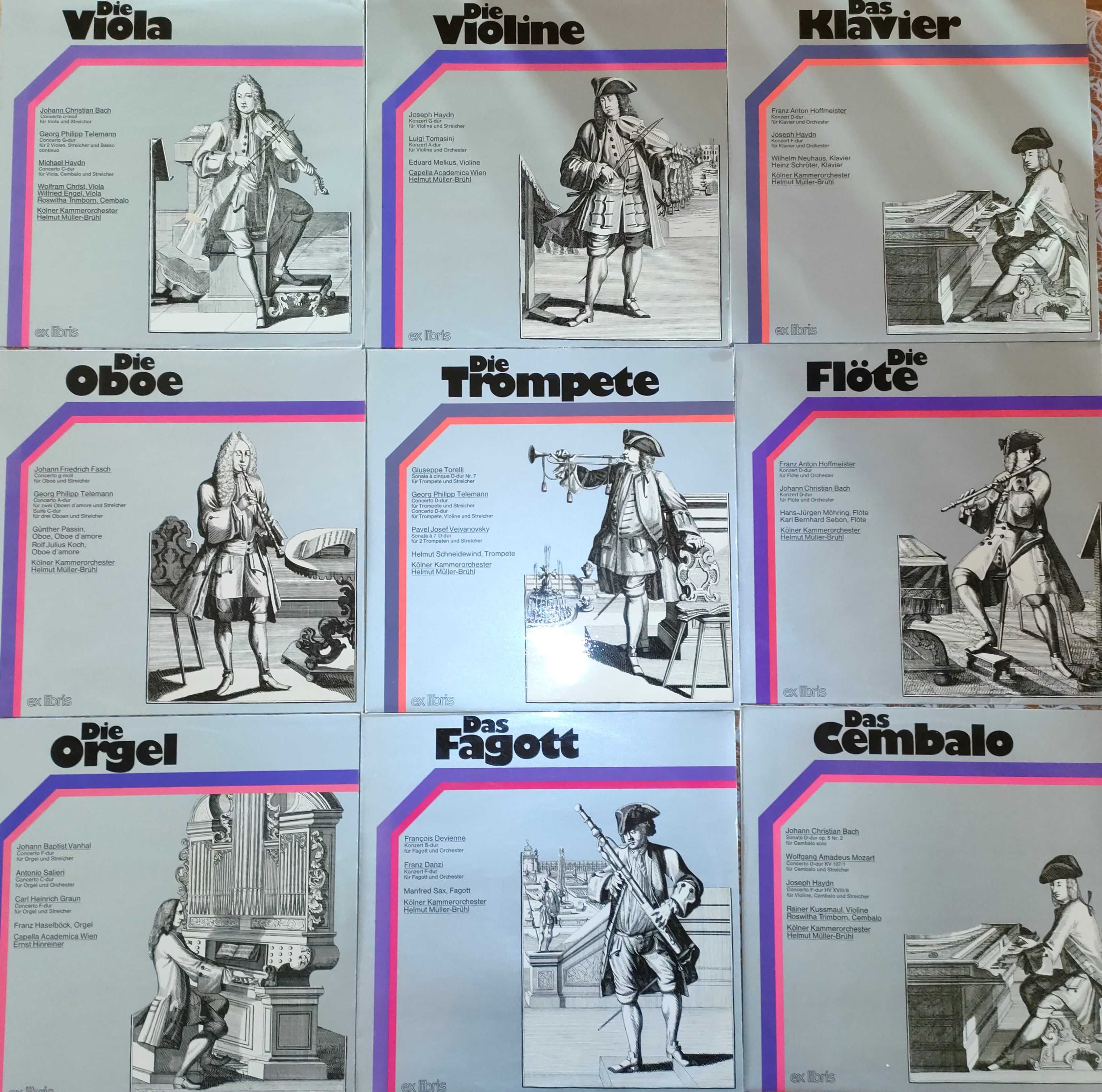 Discuri vinil/vinyl - Helmut Muller-Bruhl   Haydn/Tomasini/Telemann