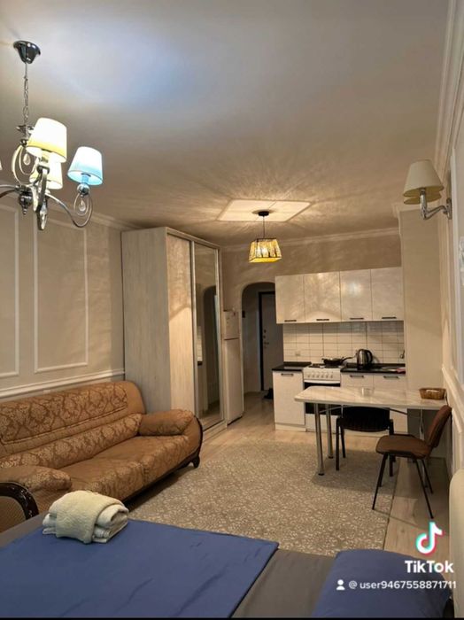 продается 1 комнатная квартира-студия. Левый берег .Нура