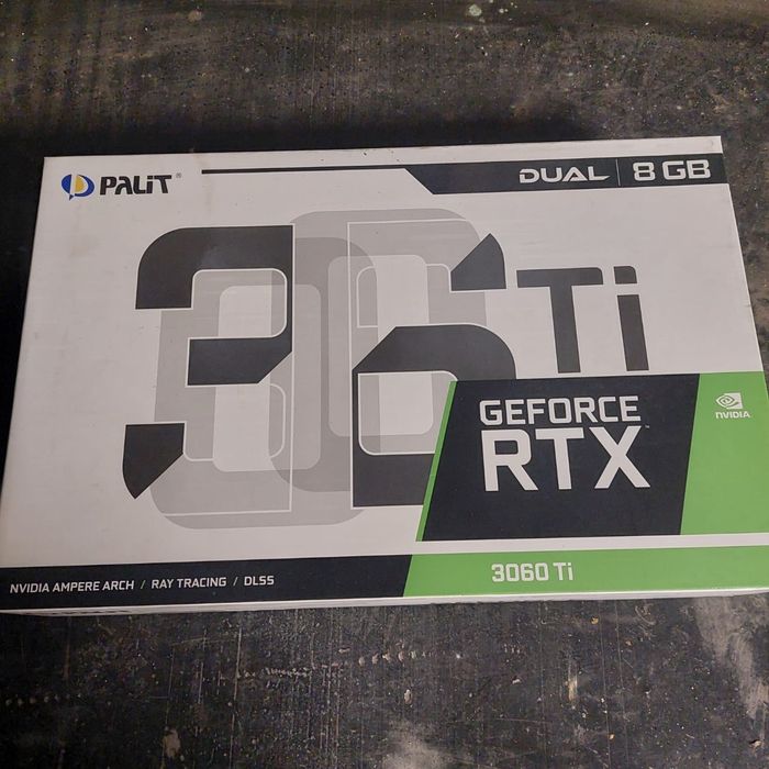 Видеокарта Palit GeForce RTX 3060 Ti Dual.