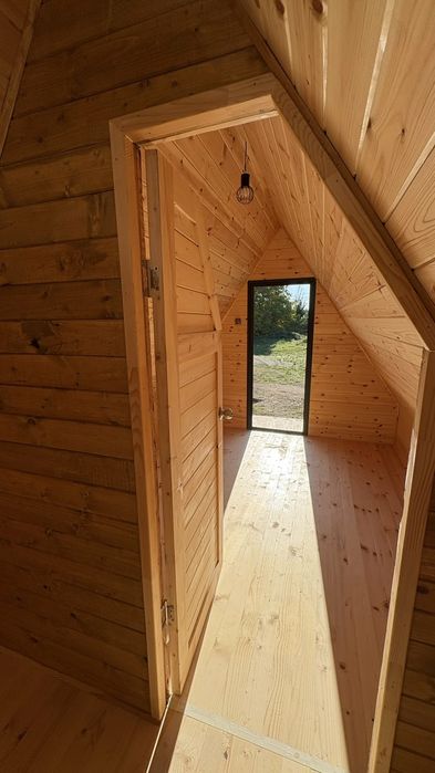 Сглобяеми дървени алпийски шалета