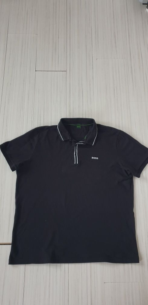 Hugo Boss Paddy 1 Pique Cotton Regular Fit  3XL ОРИГИНАЛНА Тениска!