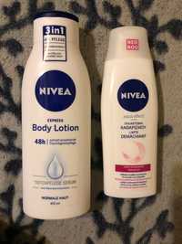 Set lotiune de corp si lapte demachiant Nivea