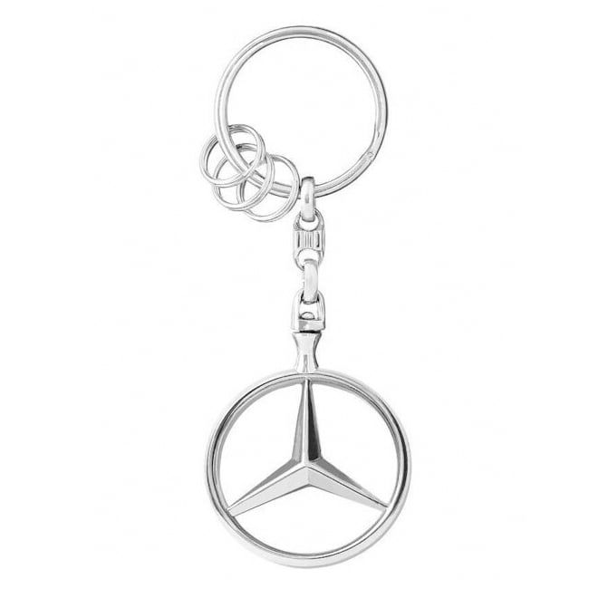 Breloc chei IdeallStore®, Mercedes, editie colectie, 9 cm, metal