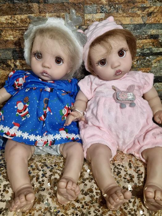 2 gemene de Coleciie bebe reborn. Bonnie Brown