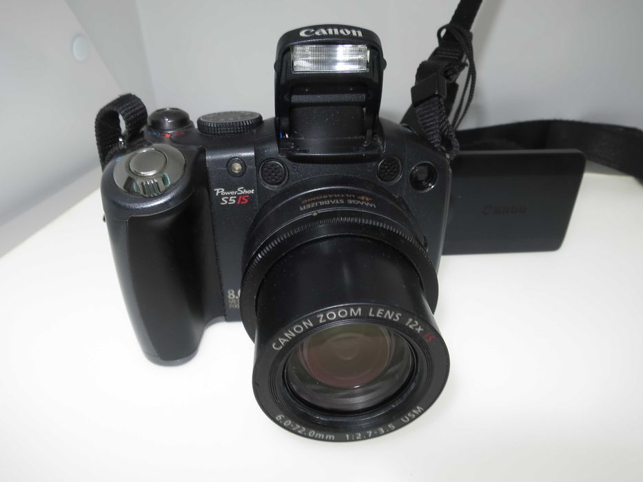 Canon PowerShot S5 компактен фотоапарат камера с въртящ селфи дисплей