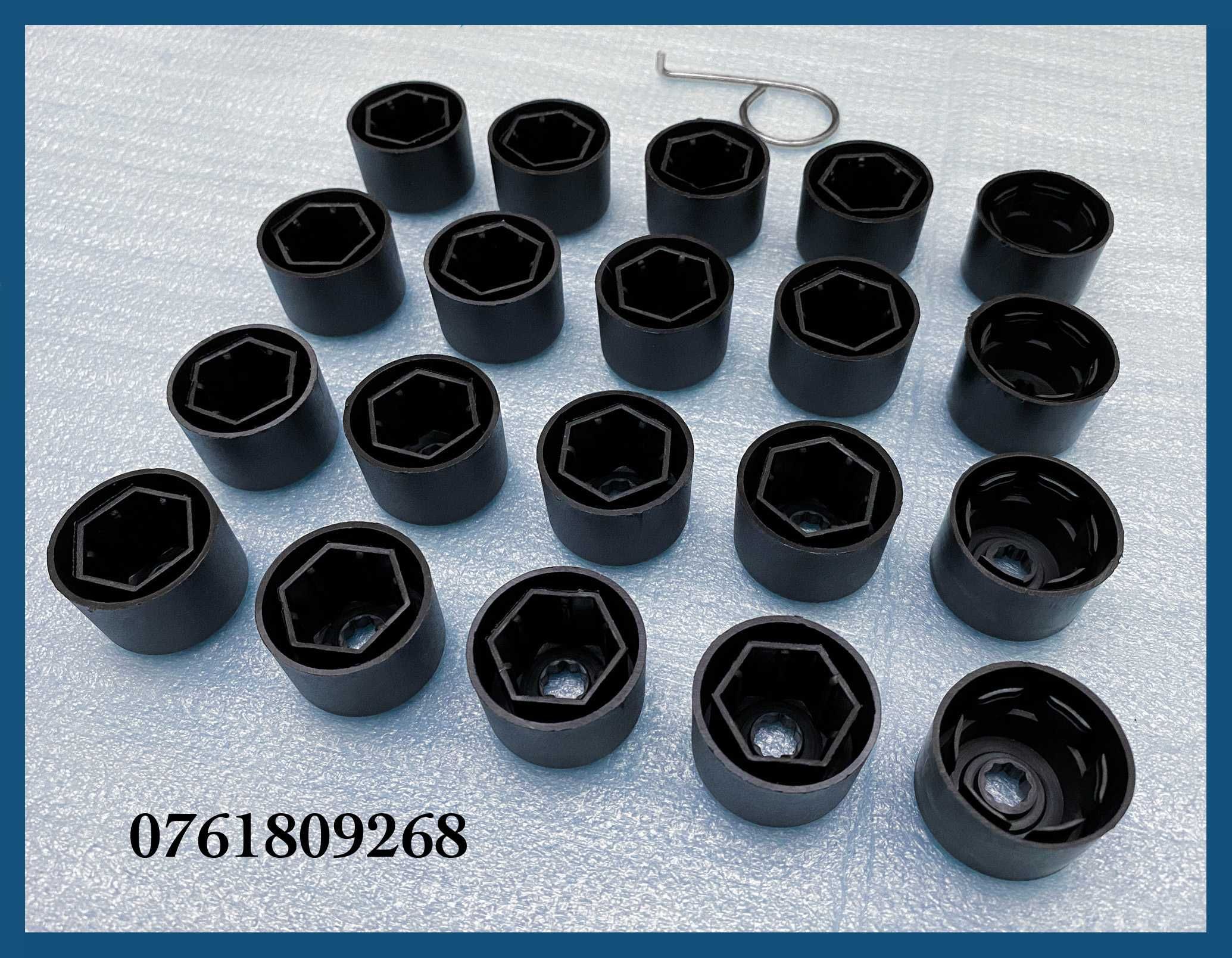 Set 20 capace prezoane / capacele janta 17mm pentru VW