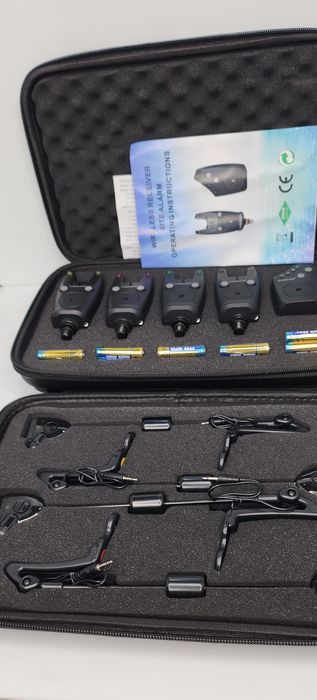Set pescuit avertizori plus swingeri Wind Blade